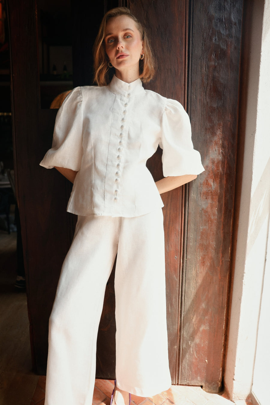 Monaco Set - Pant conjunto de lino Antoniette imagen principal