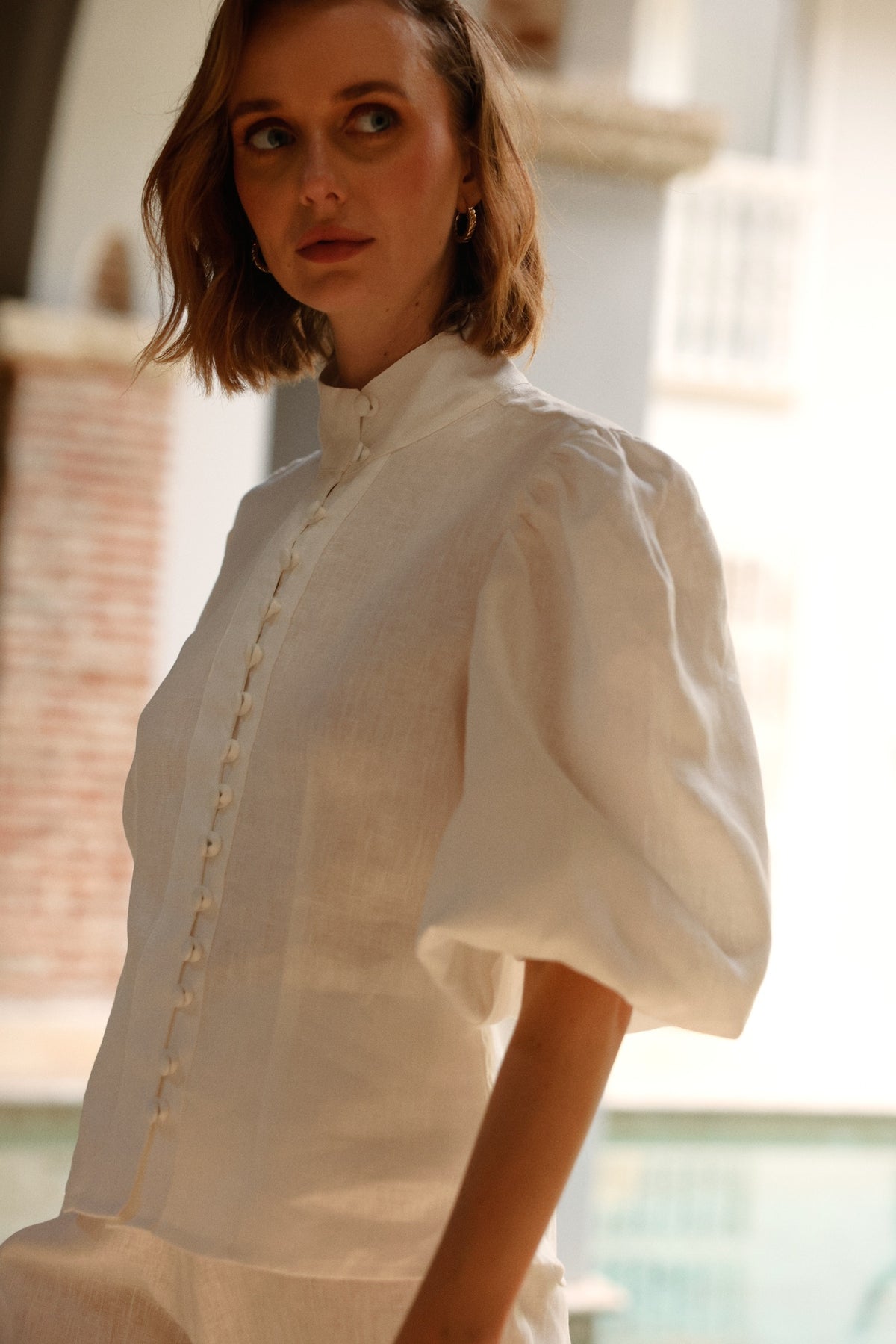 Monaco Set - Pant conjunto de lino Antoniette detalle