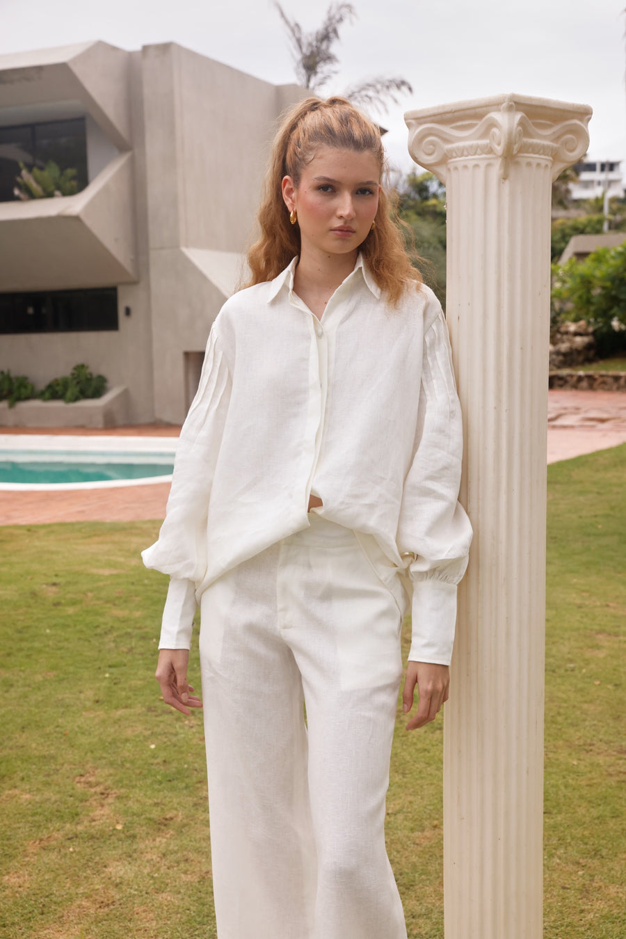 Bellagio Set - Pant conjunto de lino Antoniette imagen principal
